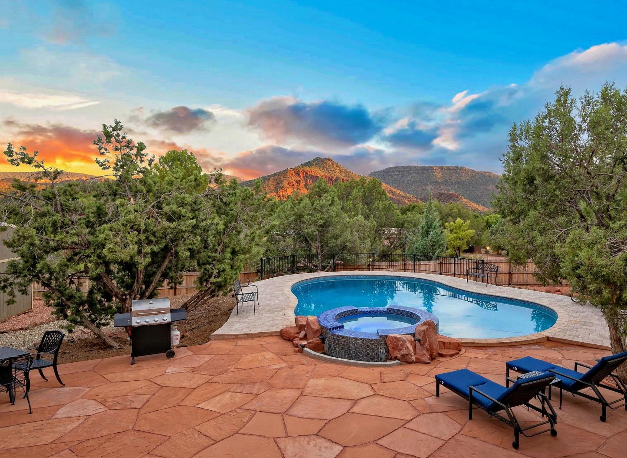 Sedona'S Paradise Found, Saltwater Pool And Hot Tub, Private Oasis! Exterior foto